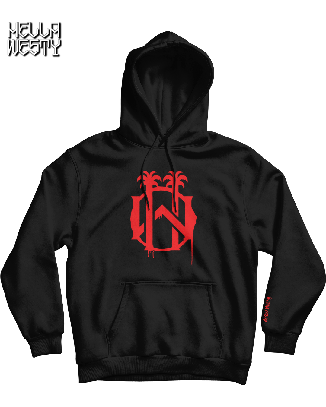 Spray Logo Hoodie