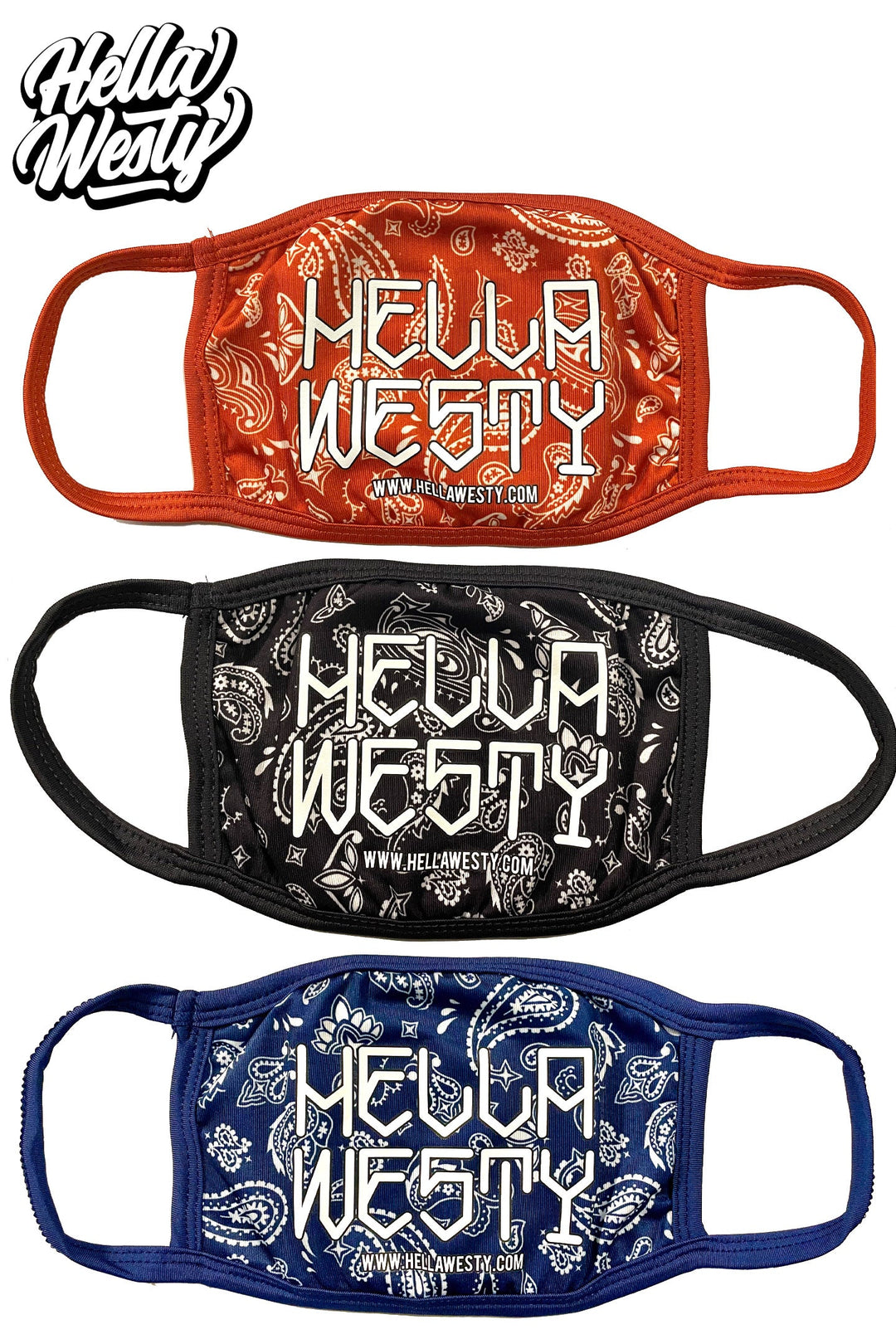 Bandana Print Face Mask
