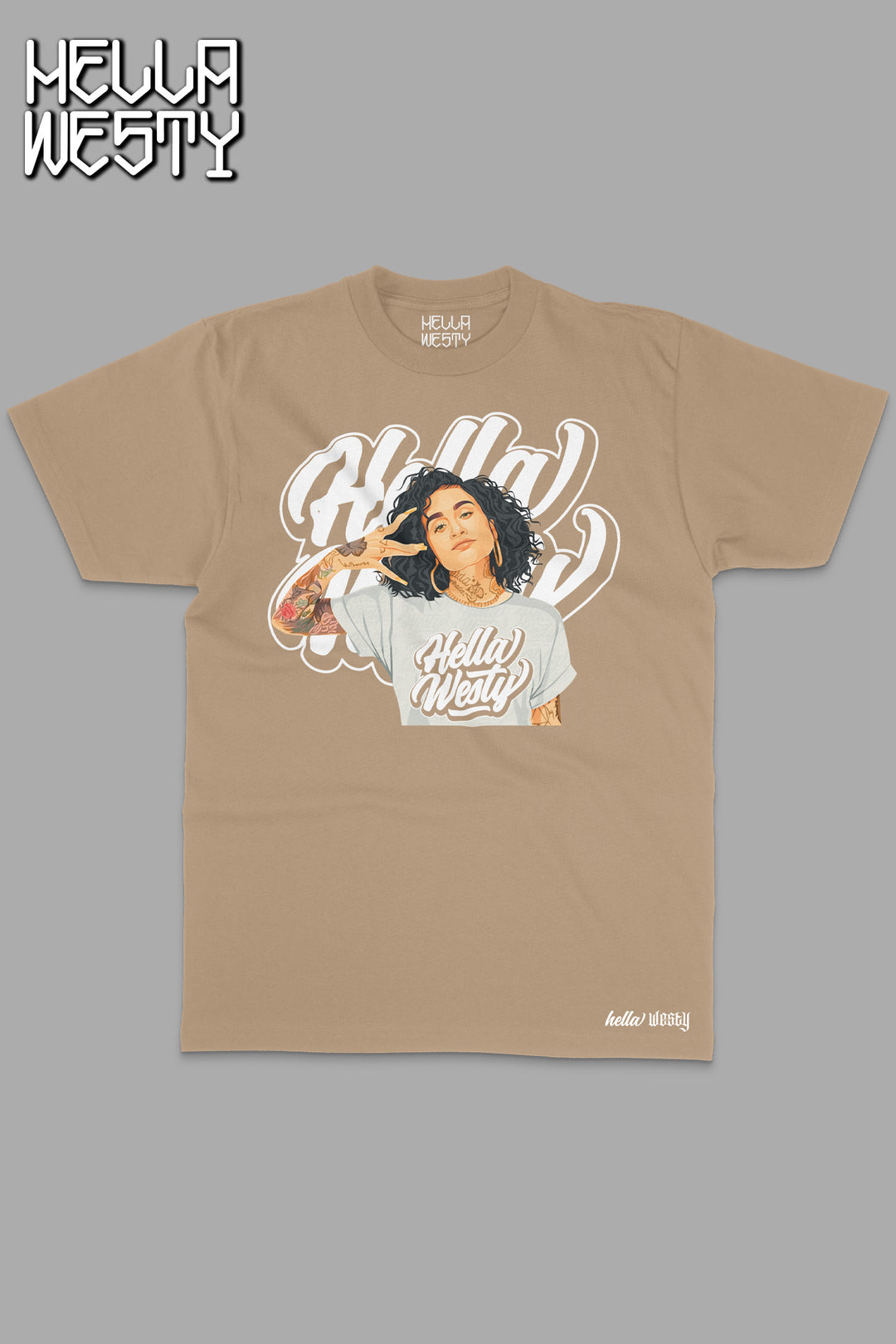 Kehlani-West Tee